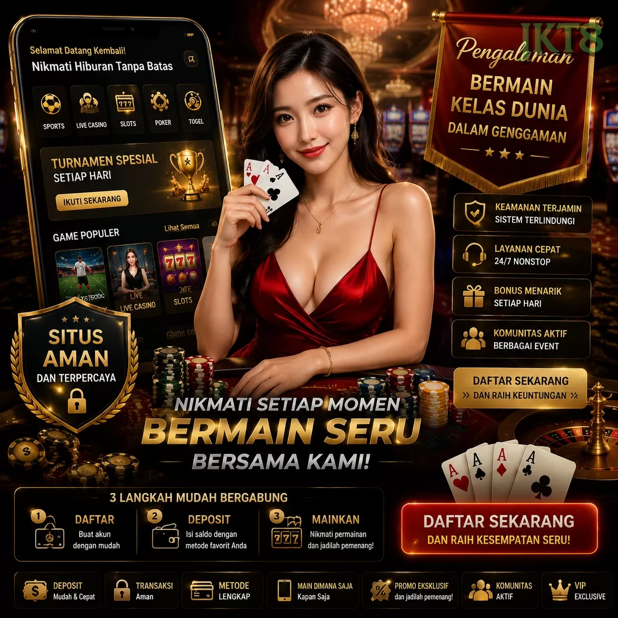 jkt8 Bonus Menarik